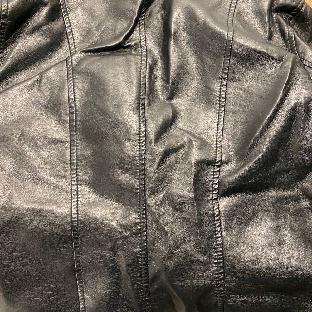 Only pictures . Worn rock and roll jacket